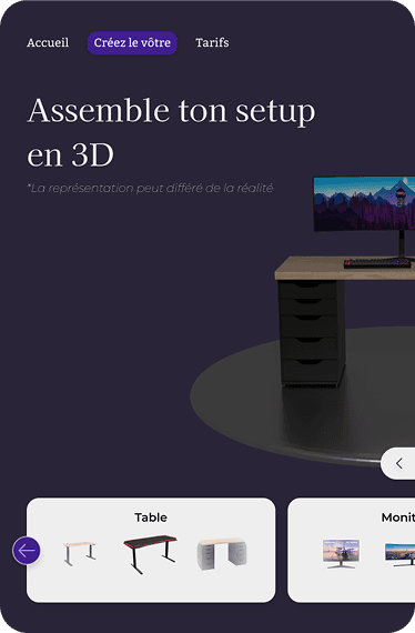 Site web 3D interactif